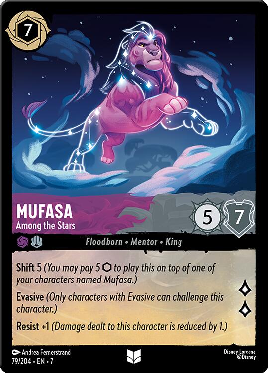 Mufasa - Among the Stars (79/204) [Archazia's Island] - Disney - Card Brawlers | Quebec | Canada |