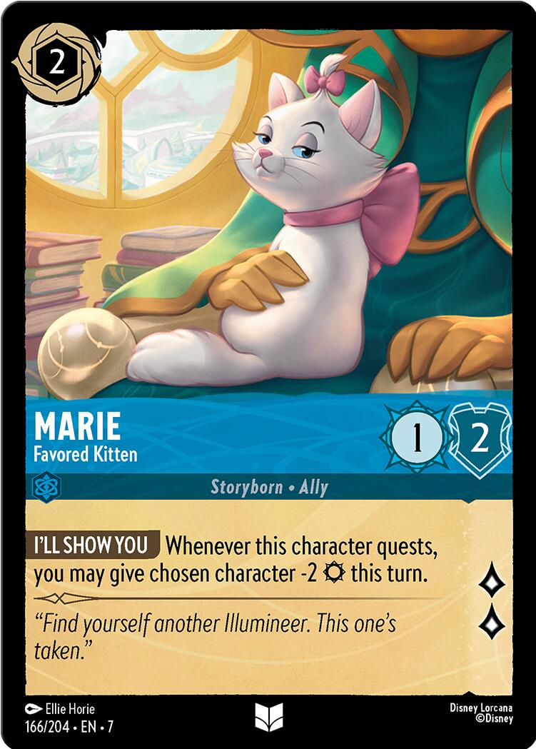 Marie - Favored Kitten (166/204) [Archazia's Island] - Disney - Card Brawlers | Quebec | Canada |