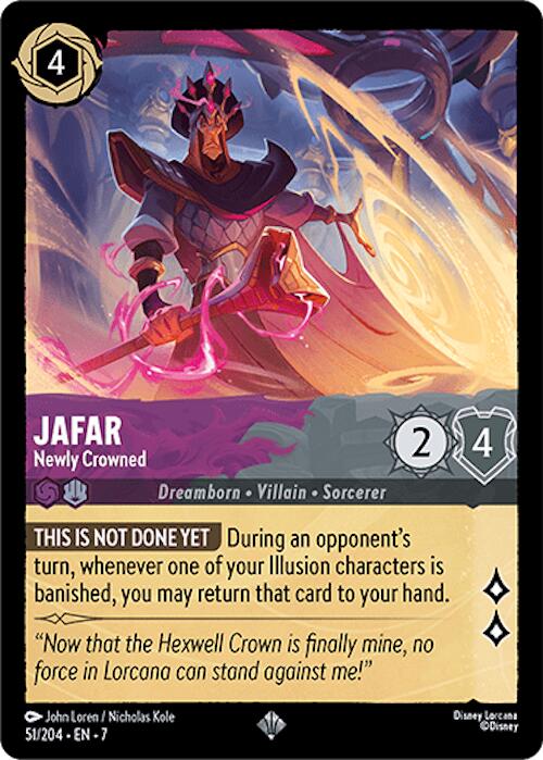 Jafar - Newly Crowned (51/204) [Archazia's Island] - Disney - Card Brawlers | Quebec | Canada |