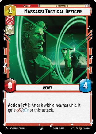 Massassi Tactical Officer (146/262) (146/257) [Jump to Lightspeed] - Fantasy Flight Games - Card Brawlers | Quebec | Canada |