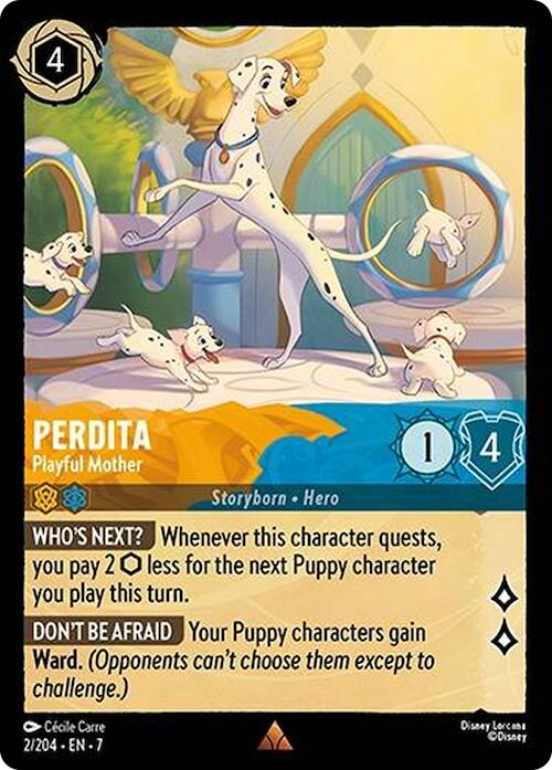Perdita - Playful Mother (2/204) [Archazia's Island] - Disney - Card Brawlers | Quebec | Canada |