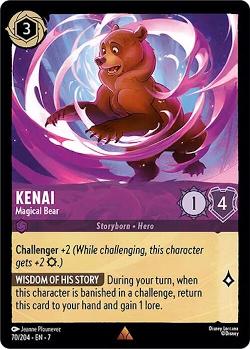 Kenai - Magical Bear (70/204) [Archazia's Island] - Disney - Card Brawlers | Quebec | Canada |