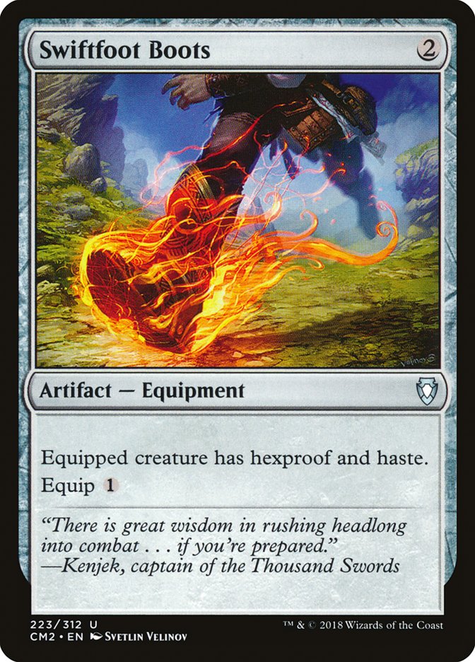 Swiftfoot Boots [Commander Anthology Volume II] - Magic: The Gathering - Card Brawlers | Quebec | Canada |