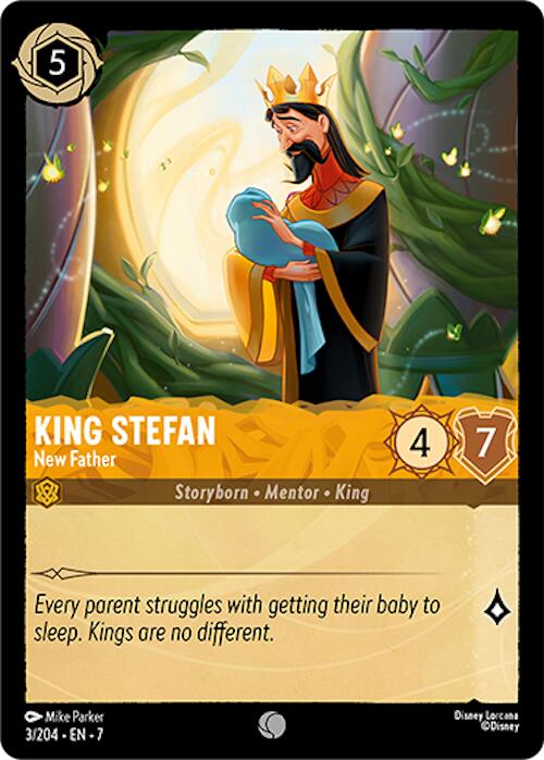 King Stefan - New Father (3/204) [Archazia's Island] - Disney - Card Brawlers | Quebec | Canada |