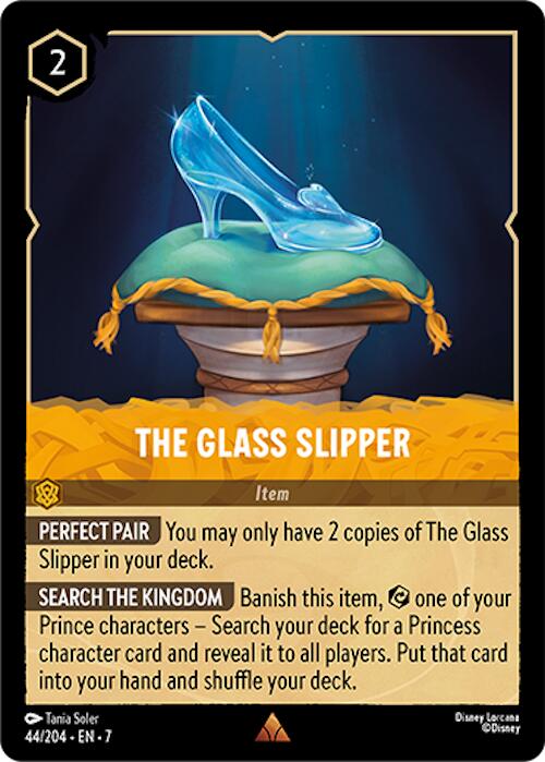 The Glass Slipper (44/204) [Archazia's Island] - Disney - Card Brawlers | Quebec | Canada |