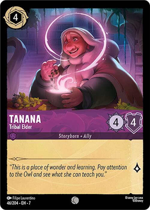 Tanana - Tribal Elder (46/204) [Archazia's Island] - Disney - Card Brawlers | Quebec | Canada |
