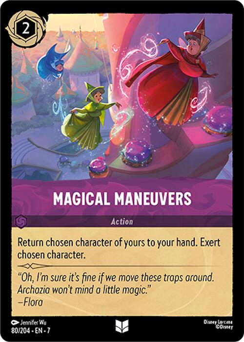 Magical Maneuvers (80/204) [Archazia's Island] - Disney - Card Brawlers | Quebec | Canada |