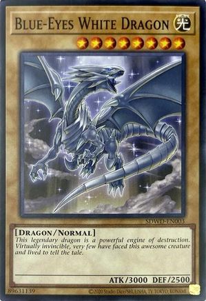 Blue-Eyes White Dragon (Unlimited Misprint) [SDWD-EN003] Common - Yu-Gi-Oh! - Card Brawlers | Quebec | Canada |