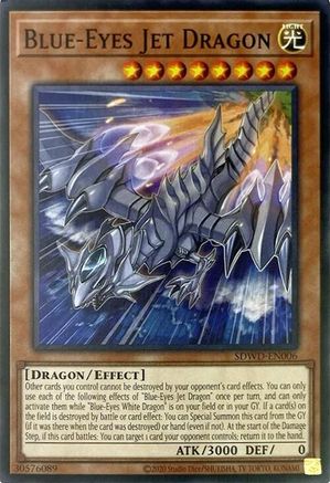 Blue-Eyes Jet Dragon (Unlimited Misprint) [SDWD-EN006] Common - Yu-Gi-Oh! - Card Brawlers | Quebec | Canada |