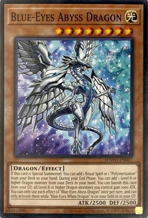 Blue-Eyes Abyss Dragon (Unlimited Misprint) [SDWD-EN007] Common - Yu-Gi-Oh! - Card Brawlers | Quebec | Canada |