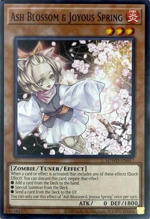Ash Blossom & Joyous Spring (Unlimited Misprint) [SDWD-EN017] Common - Yu-Gi-Oh! - Card Brawlers | Quebec | Canada |