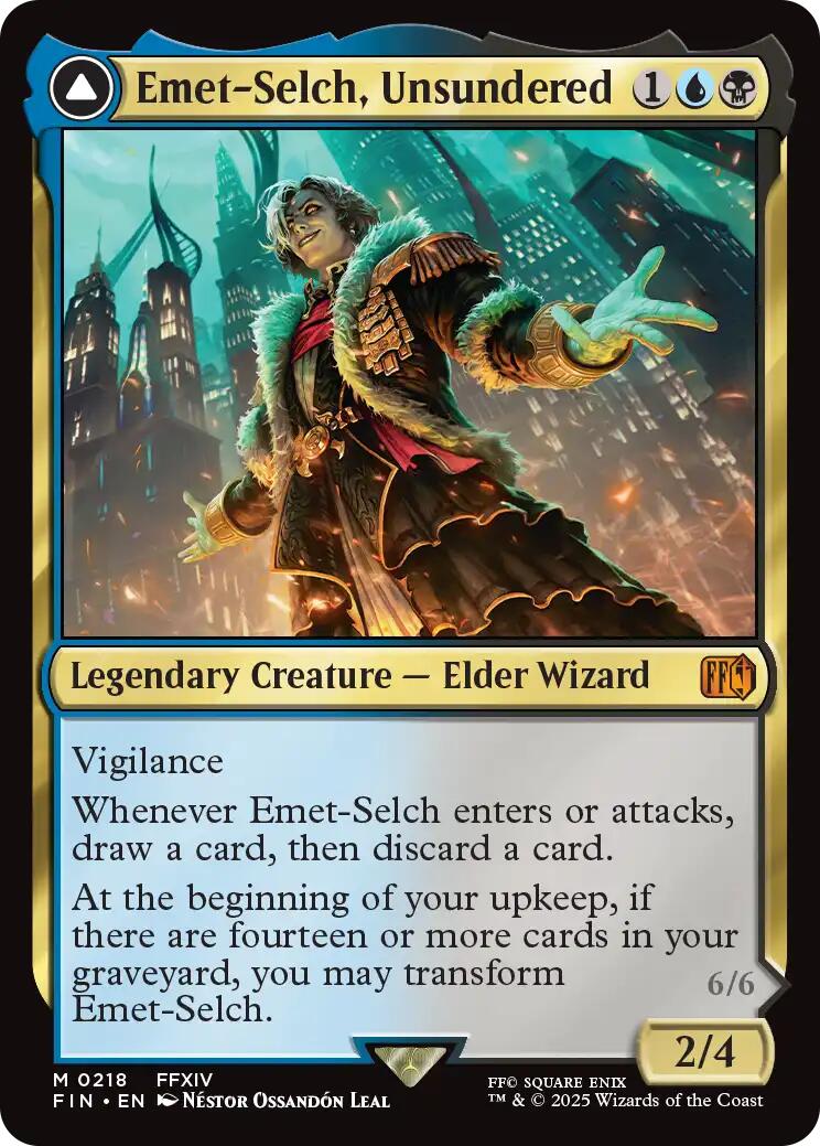 Emet-Selch, Unsundered // Hades, Sorcerer of Eld [FINAL FANTASY] - Magic: The Gathering - Card Brawlers | Quebec | Canada |
