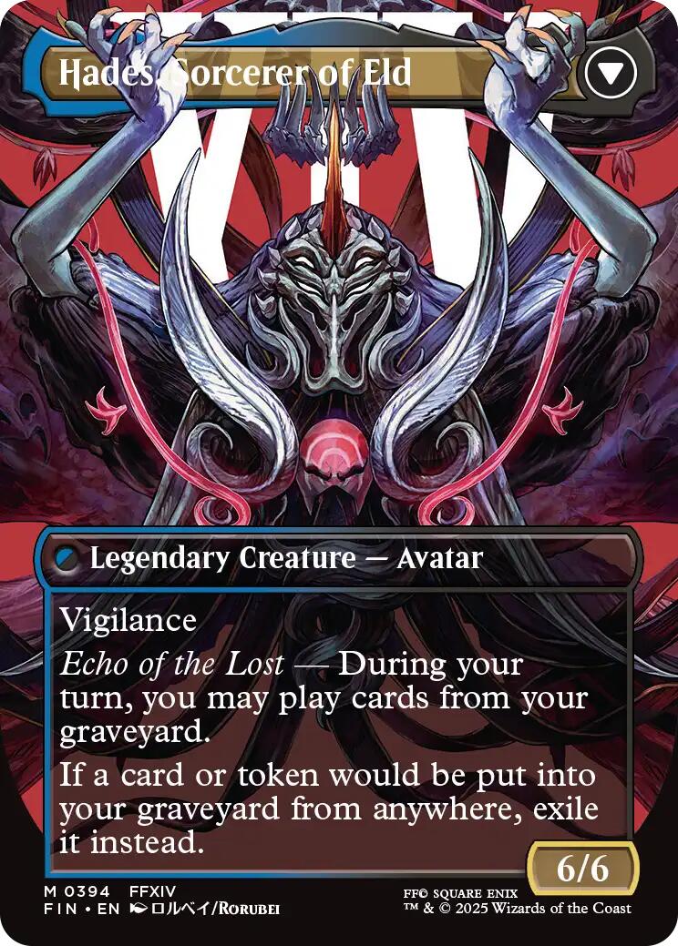 Emet-Selch, Unsundered // Hades, Sorcerer of Eld (Borderless) [FINAL FANTASY] - Magic: The Gathering - Card Brawlers | Quebec | Canada |