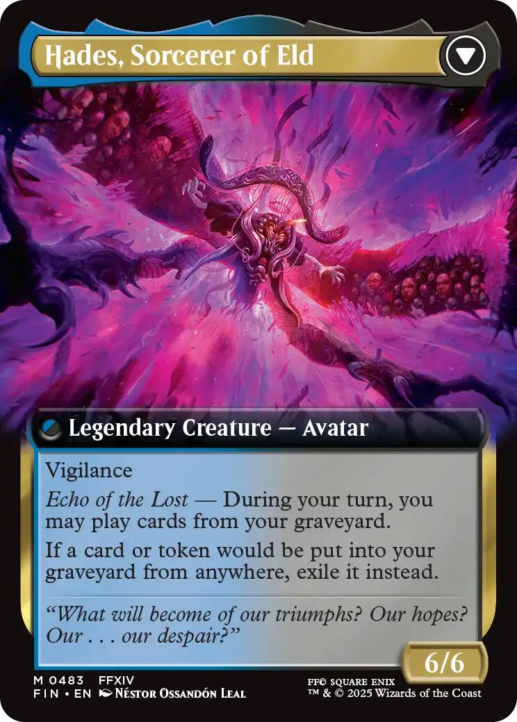 Emet-Selch, Unsundered // Hades, Sorcerer of Eld (Extended Art) [FINAL FANTASY] - Magic: The Gathering - Card Brawlers | Quebec | Canada |