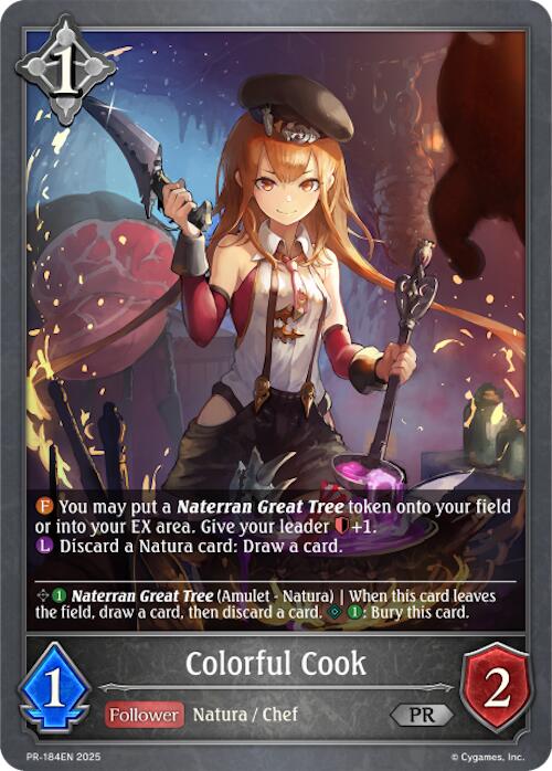 Colorful Cook (PR-184EN) [Promotional Cards] - Bushiroad - Card Brawlers | Quebec | Canada |