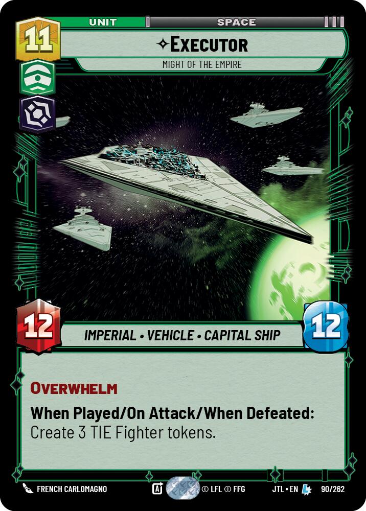 Executor - Might of the Empire (090/262) (090/257) [Jump to Lightspeed] - Fantasy Flight Games - Card Brawlers | Quebec | Canada |
