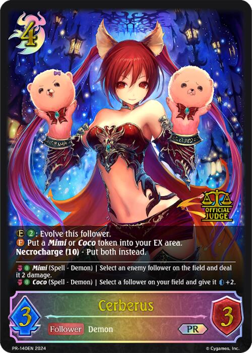 Cerberus (PR-140EN) [Promotional Cards] - Bushiroad - Card Brawlers | Quebec | Canada |