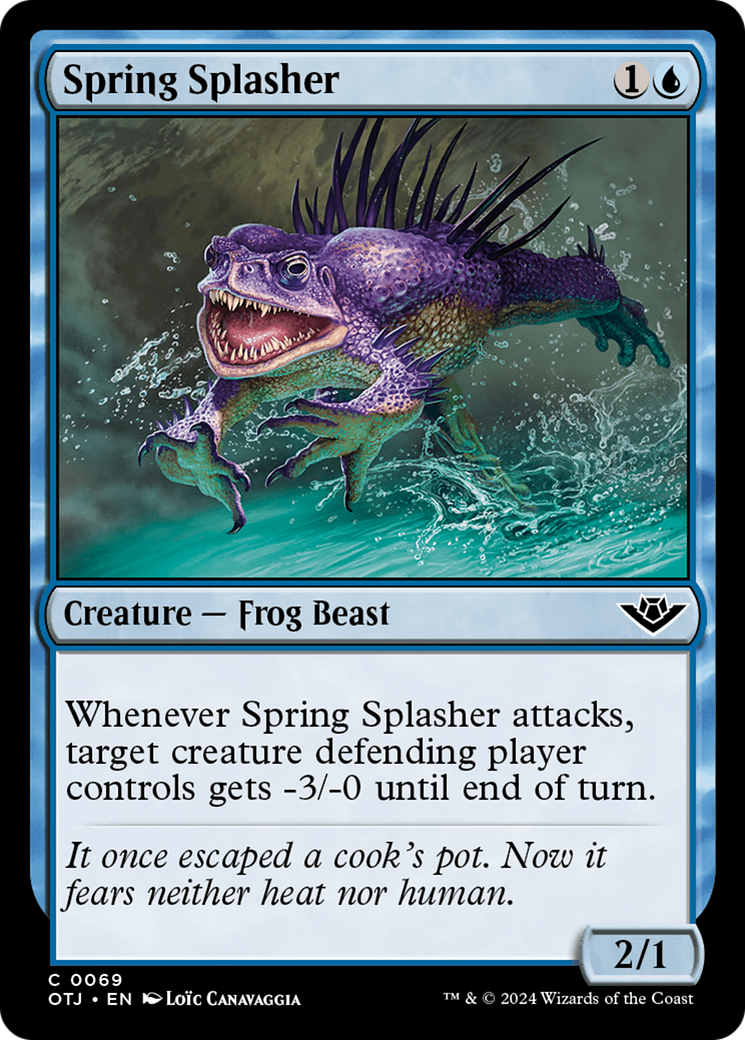 Spring Splasher [Outlaws of Thunder Junction] - Magic: The Gathering - Card Brawlers | Quebec | Canada |