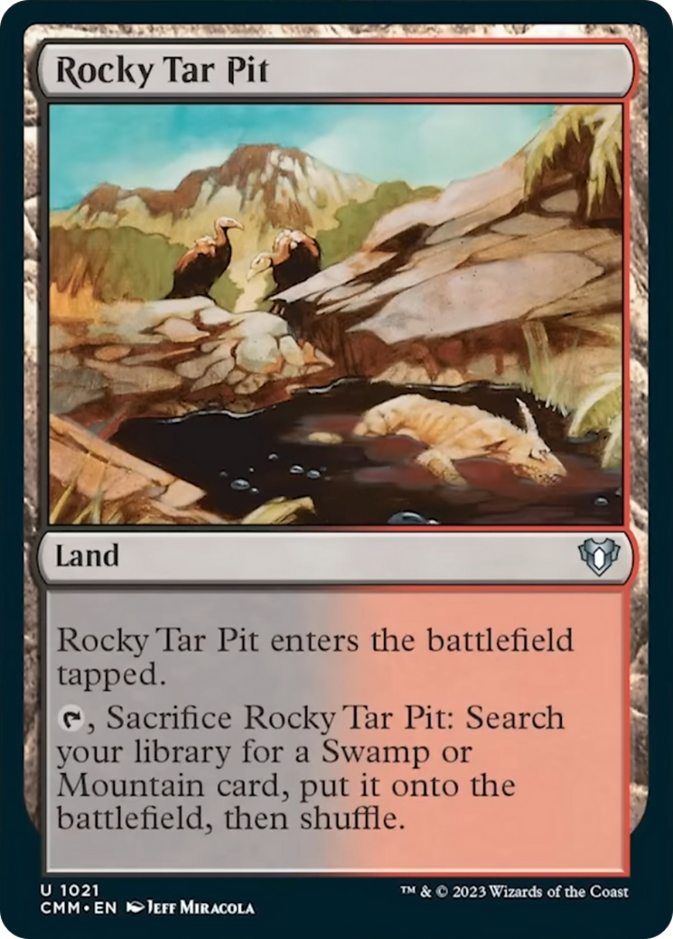 Rocky Tar Pit [Commander Masters] - Magic: The Gathering - Card Brawlers | Quebec | Canada |