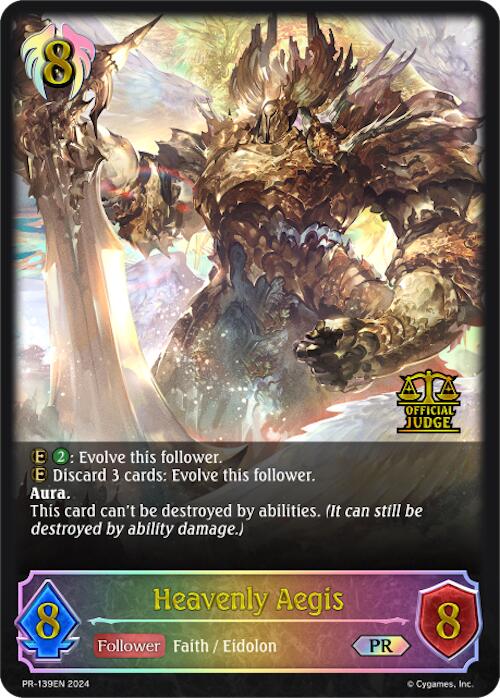 Heavenly Aegis (PR-139EN) [Promotional Cards] - Bushiroad - Card Brawlers | Quebec | Canada |