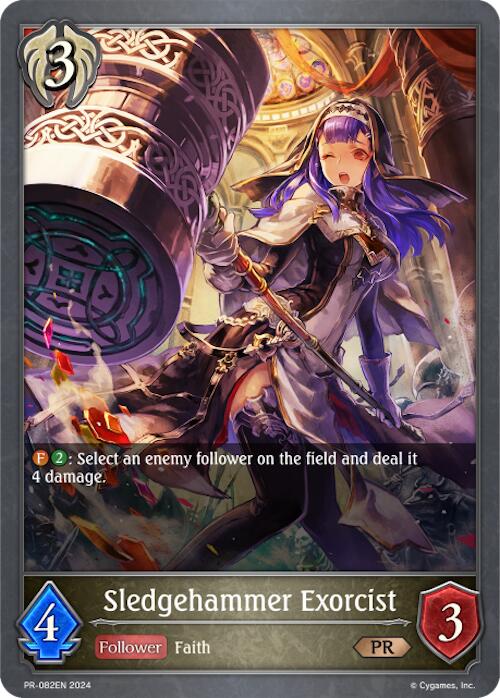 Sledgehammer Exorcist (PR-082EN) [Promotional Cards] - Bushiroad - Card Brawlers | Quebec | Canada |