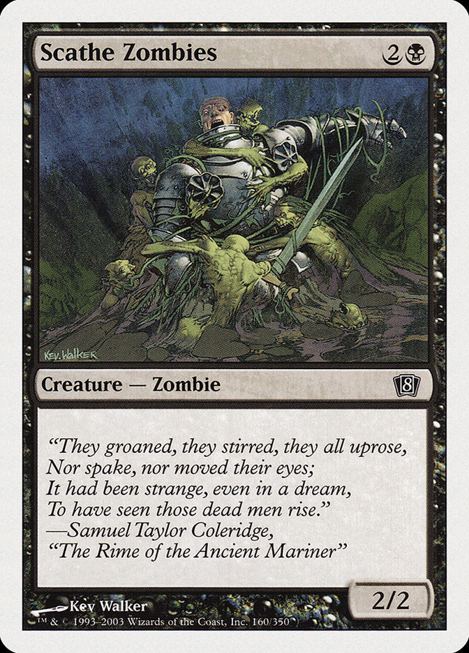 Scathe Zombies [Eighth Edition] - Magic: The Gathering - Card Brawlers | Quebec | Canada |