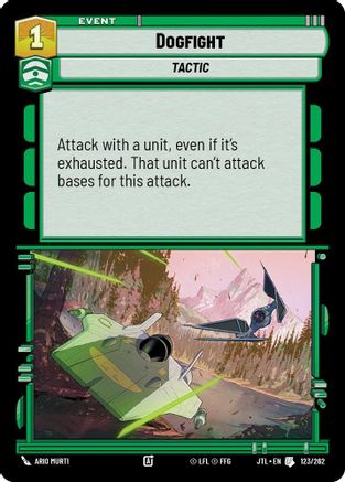 Dogfight (123/262) (123/257) [Jump to Lightspeed] - Fantasy Flight Games - Card Brawlers | Quebec | Canada |