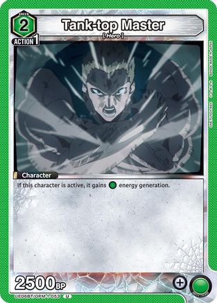 Tank-top Master (UE06BT/OPM-1-053) - UE06BT One Punch Man - UE06BT: One Punch Man - Card Brawlers | Quebec | Canada |