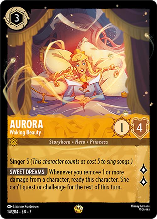 Aurora - Waking Beauty (14/204) [Archazia's Island] - Disney - Card Brawlers | Quebec | Canada |