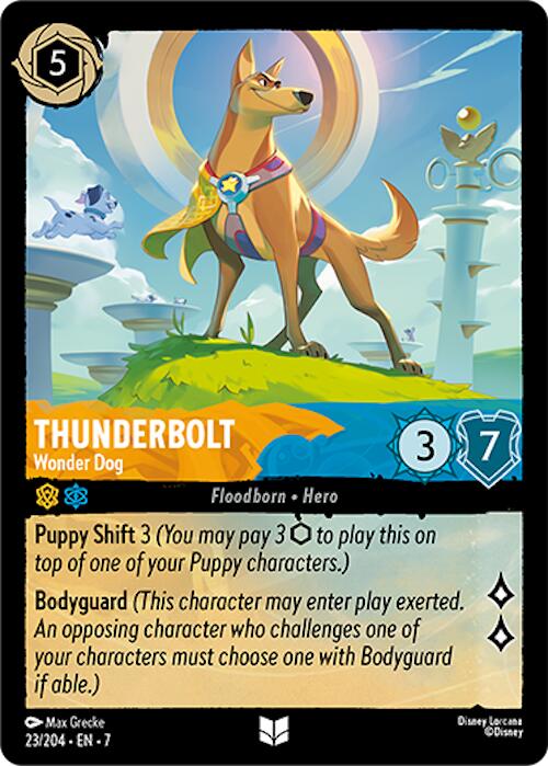 Thunderbolt - Wonder Dog (23/204) [Archazia's Island] - Disney - Card Brawlers | Quebec | Canada |