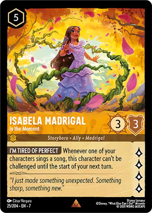 Isabela Madrigal - In the Moment (25/204) [Archazia's Island] - Disney - Card Brawlers | Quebec | Canada |
