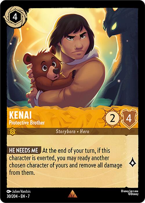 Kenai - Protective Brother (30/204) [Archazia's Island] - Disney - Card Brawlers | Quebec | Canada |