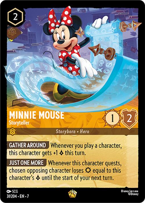 Minnie Mouse - Storyteller (31/204) [Archazia's Island] - Disney - Card Brawlers | Quebec | Canada |