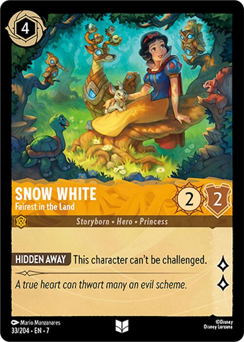 Snow White - Fairest in the Land (33/204) [Archazia's Island] - Disney - Card Brawlers | Quebec | Canada |