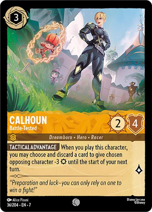 Calhoun - Battle-Tested (36/204) [Archazia's Island] - Disney - Card Brawlers | Quebec | Canada |