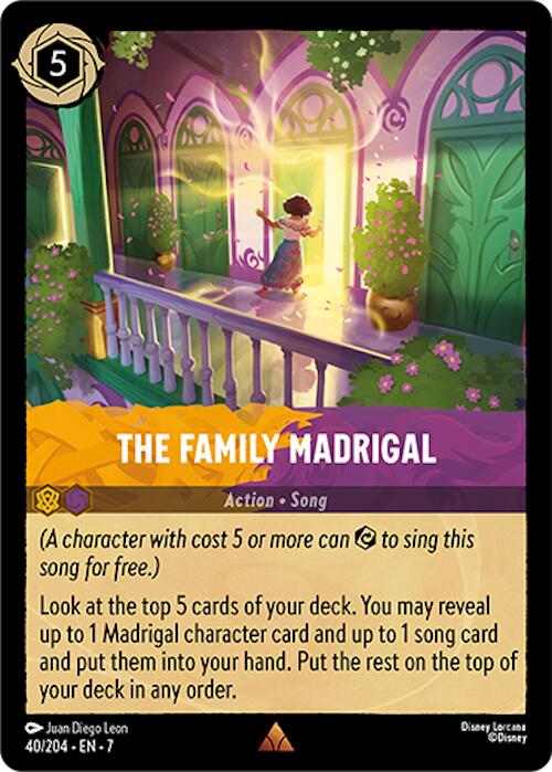 The Family Madrigal (40/204) [Archazia's Island] - Disney - Card Brawlers | Quebec | Canada |