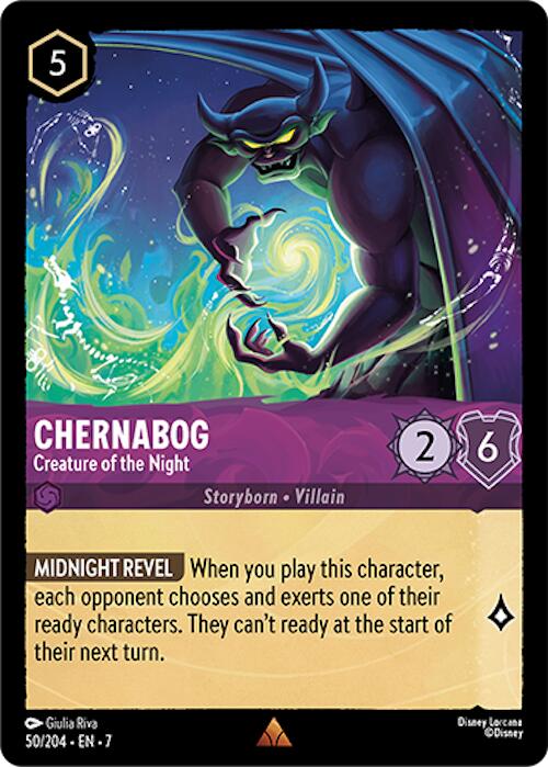 Chernabog - Creature of the Night (50/204) [Archazia's Island] - Disney - Card Brawlers | Quebec | Canada |