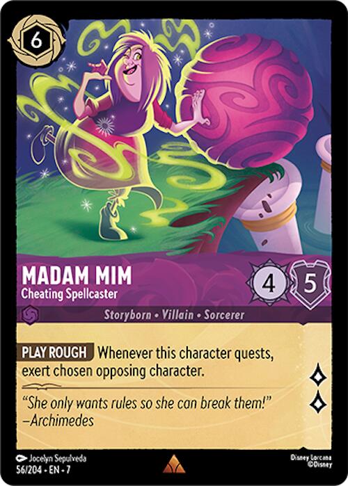Madam Mim - Cheating Spellcaster (56/204) [Archazia's Island] - Disney - Card Brawlers | Quebec | Canada |