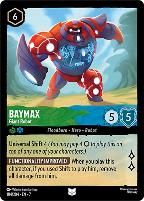 Baymax - Giant Robot (104/204) [Archazia's Island] - Disney - Card Brawlers | Quebec | Canada |