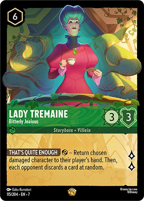 Lady Tremaine - Bitterly Jealous (115/204) [Archazia's Island] - Disney - Card Brawlers | Quebec | Canada |