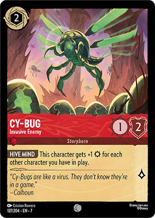 Cy-Bug - Invasive Enemy (127/204) [Archazia's Island] - Disney - Card Brawlers | Quebec | Canada |