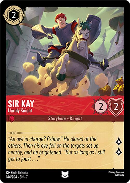 Sir Kay - Unruly Knight (144/204) [Archazia's Island] - Disney - Card Brawlers | Quebec | Canada |