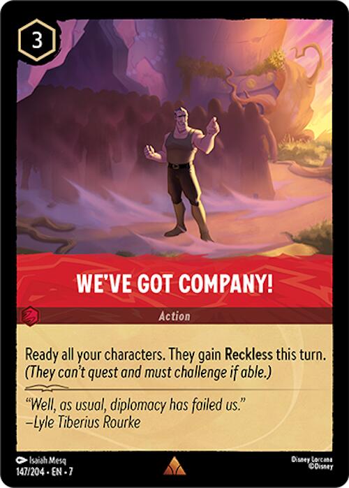 We've Got Company! (147/204) [Archazia's Island] - Disney - Card Brawlers | Quebec | Canada |