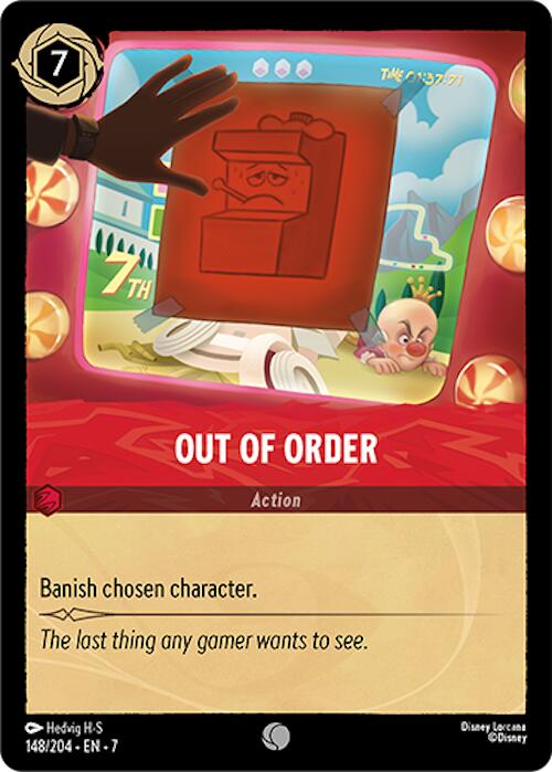 Out of Order (148/204) [Archazia's Island] - Disney - Card Brawlers | Quebec | Canada |