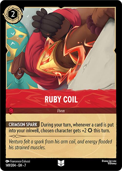 Ruby Coil (149/204) [Archazia's Island] - Disney - Card Brawlers | Quebec | Canada |