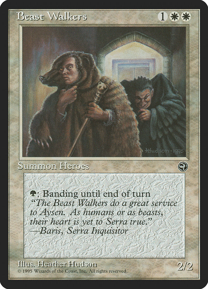 Beast Walkers [Homelands] - Magic: The Gathering - Card Brawlers | Quebec | Canada |