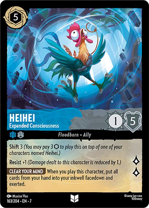 Heihei - Expanded Consciousness (163/204) [Archazia's Island] - Disney - Card Brawlers | Quebec | Canada |