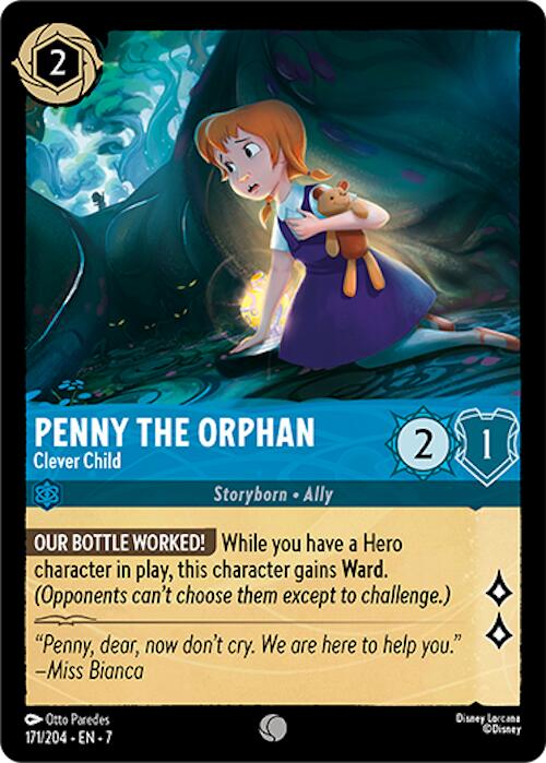 Penny the Orphan - Clever Child (171/204) [Archazia's Island] - Disney - Card Brawlers | Quebec | Canada |