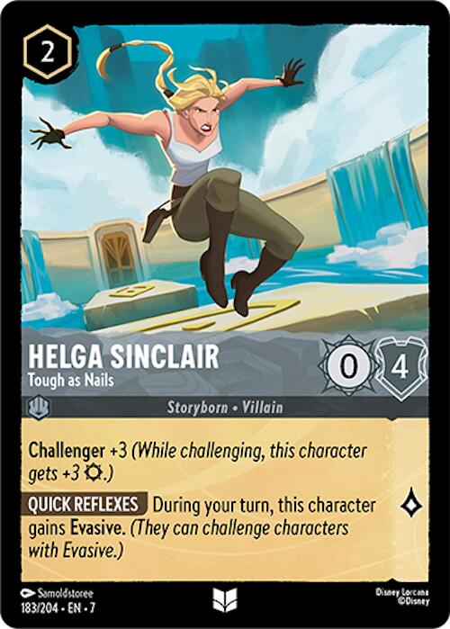 Helga Sinclair - Tough as Nails (183/204) [Archazia's Island] - Disney - Card Brawlers | Quebec | Canada |