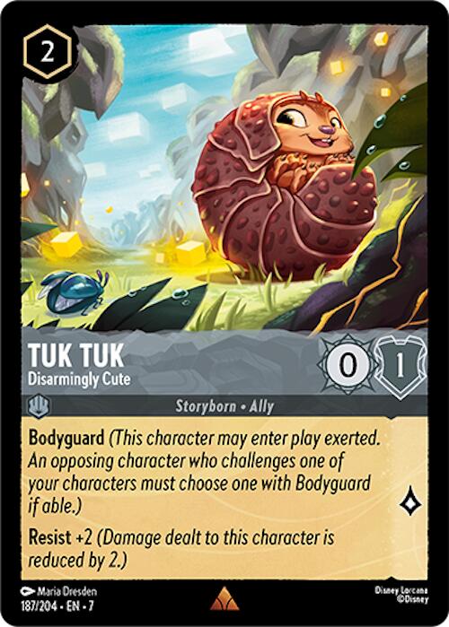 Tuk Tuk - Disarmingly Cute (187/204) [Archazia's Island] - Disney - Card Brawlers | Quebec | Canada |